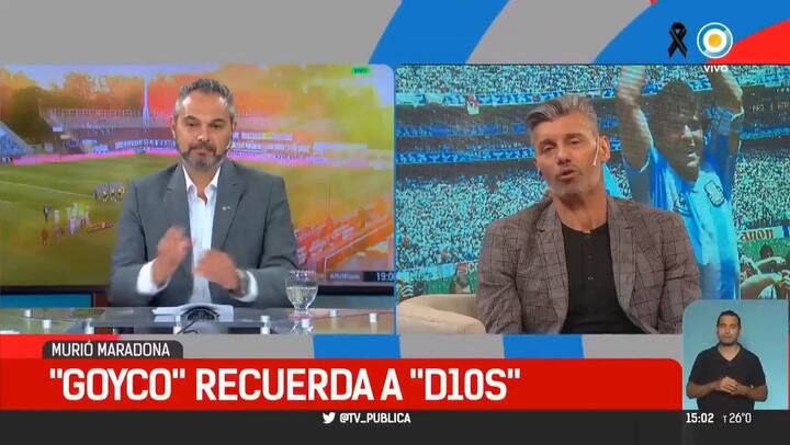 Sergio Goycochea: 'A Diego lo deberíamos recordar sin hipocresía' - Fuente: TV Pública