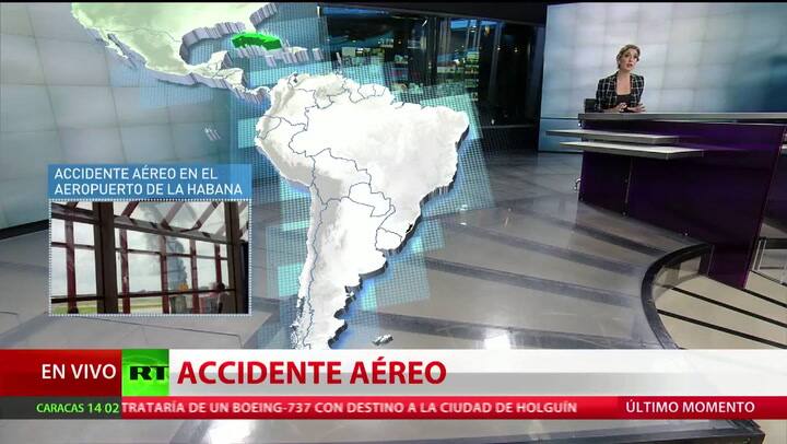 Imágenes y detalles sobre el accidente aéreo en Cuba - Fuente: RT
