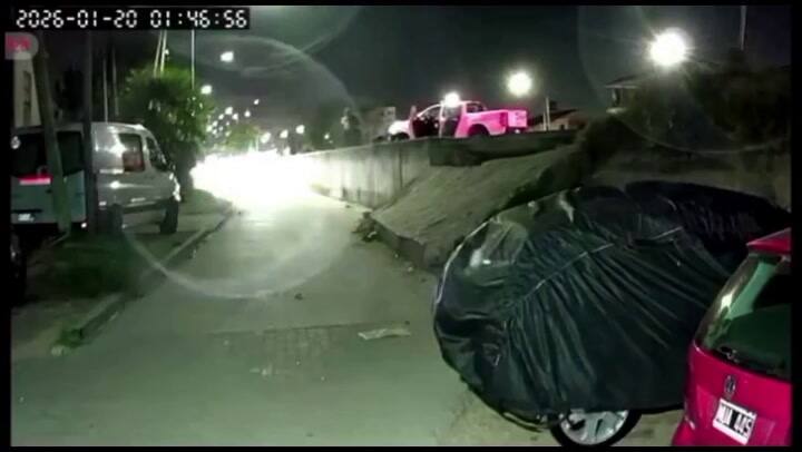 Así fue uno de los momento de persecución y tiroteo