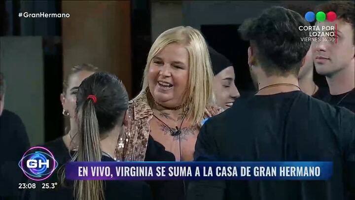 El ingreso de Virginia a Gran Hermano