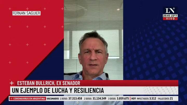 Fernan Saguier mensaje a Bullrich