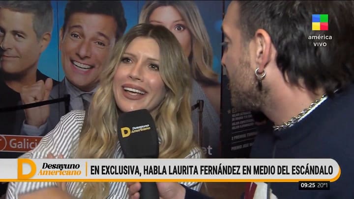 Laurita Fernández fue contundente sobre las especulaciones que la vincularon con un compañero de trabajo