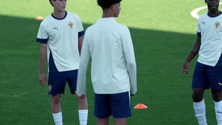Cristiano Ronaldo Jr. sigue los pasos de su padre y sueña con jugar a su lado