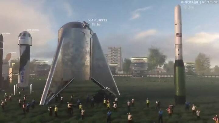 Así se compara el Starship de SpaceX con otros cohetes