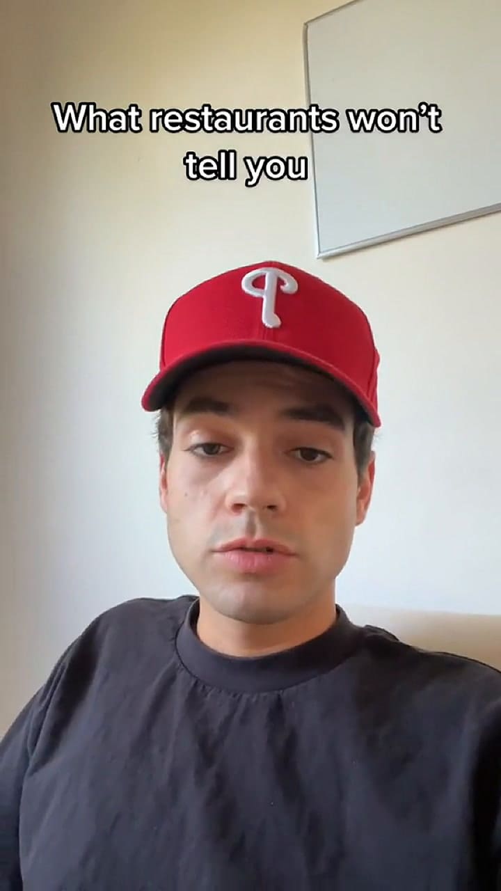 Reveló los secretos que en restaurantes no dicen