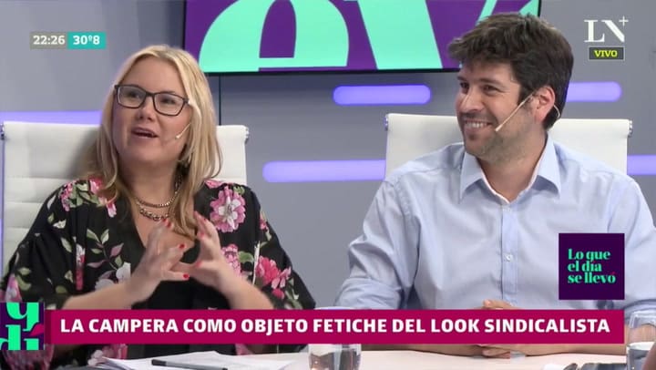 La evolución de la campera sindicalista