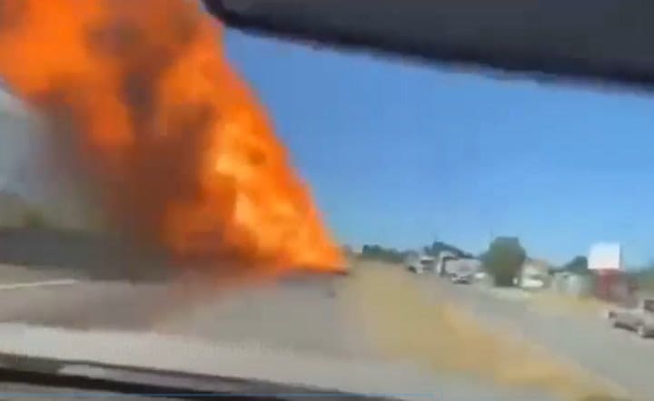 Se cayó un avión en Chile I