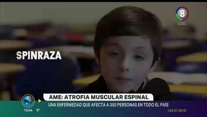 Reclaman al Gobierno que cubra un tratamiento contra la Atrofia Muscular Espinal - Fuente: Teleocho