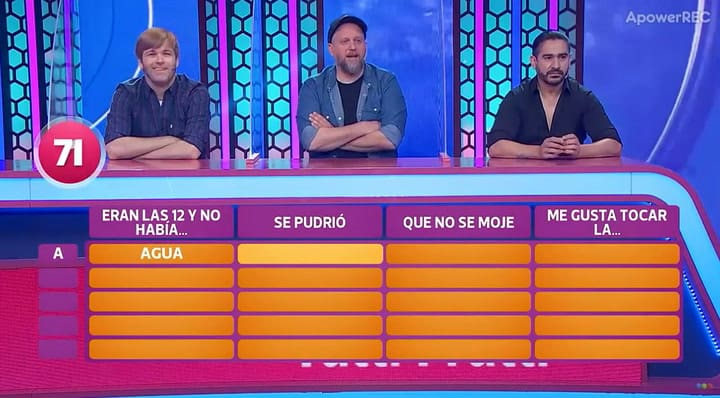 Benjamín Amadeo se tentó en Pasapalabra y tuvo que frenar su participación