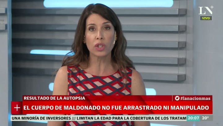 El cuerpo de Santiago Maldonado no fue arrastrado ni manipulado