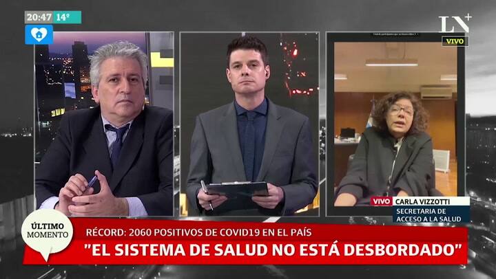 Carla Vizzotti: 'El presidente se cuida y hace un esfuerzo grande para transmitirlo'