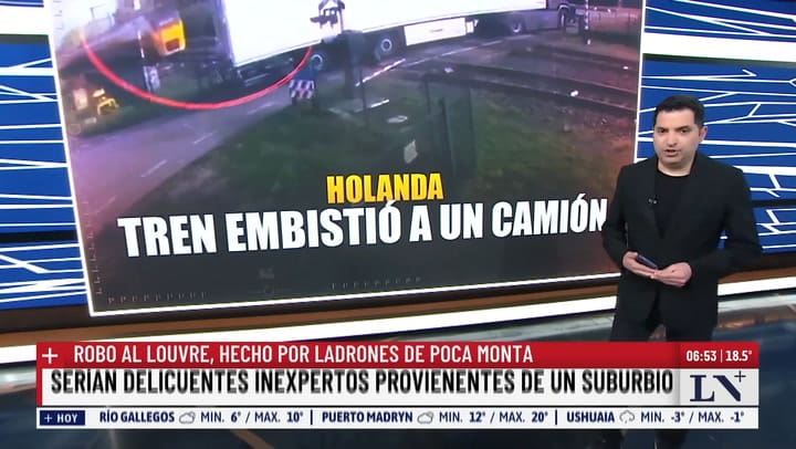 Paises Bajos: un tren colisiono con un camion en la localidad de Meteren