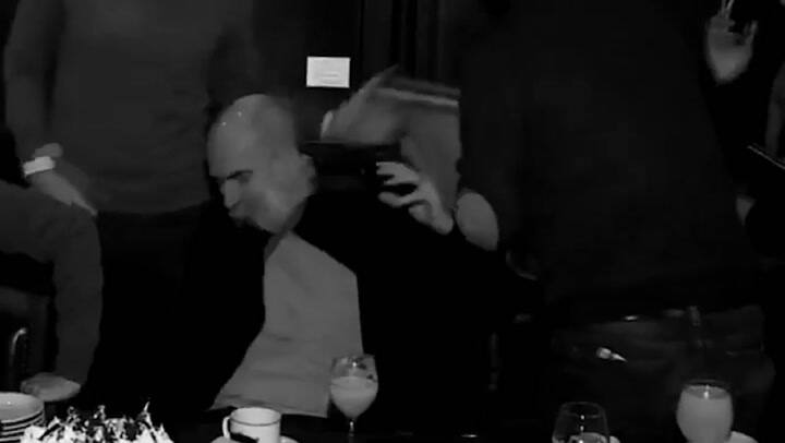 A Rodríguez Larreta se le cayó un cuadro en la nariz