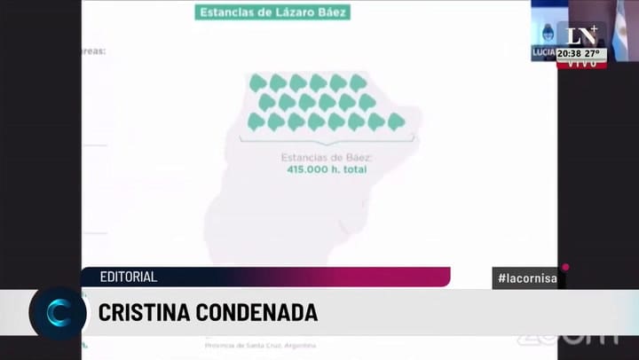 Los fiscales demostraron, a través del cruce de mensajes entre los secretarios privados de Cristina, Lázaro y José López, que la entonces presidente había participado del operativo Limpiemos Todo Ya.