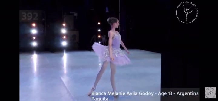 Bianca Ávila Godoy compitió en la final de YAGP 2025