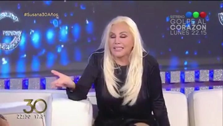 Alexander Caniggia a Susana: 'Nosotros estudiamos un montón'