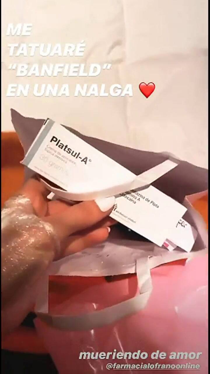 Jimena Barón le agradeció a una farmacia un peculiar e íntimo regalo
