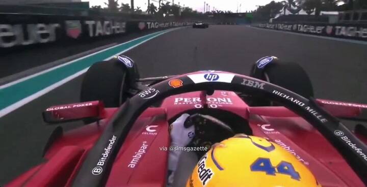 El tenso intercambio de Lewis Hamilton con el ingeniero de Ferrari