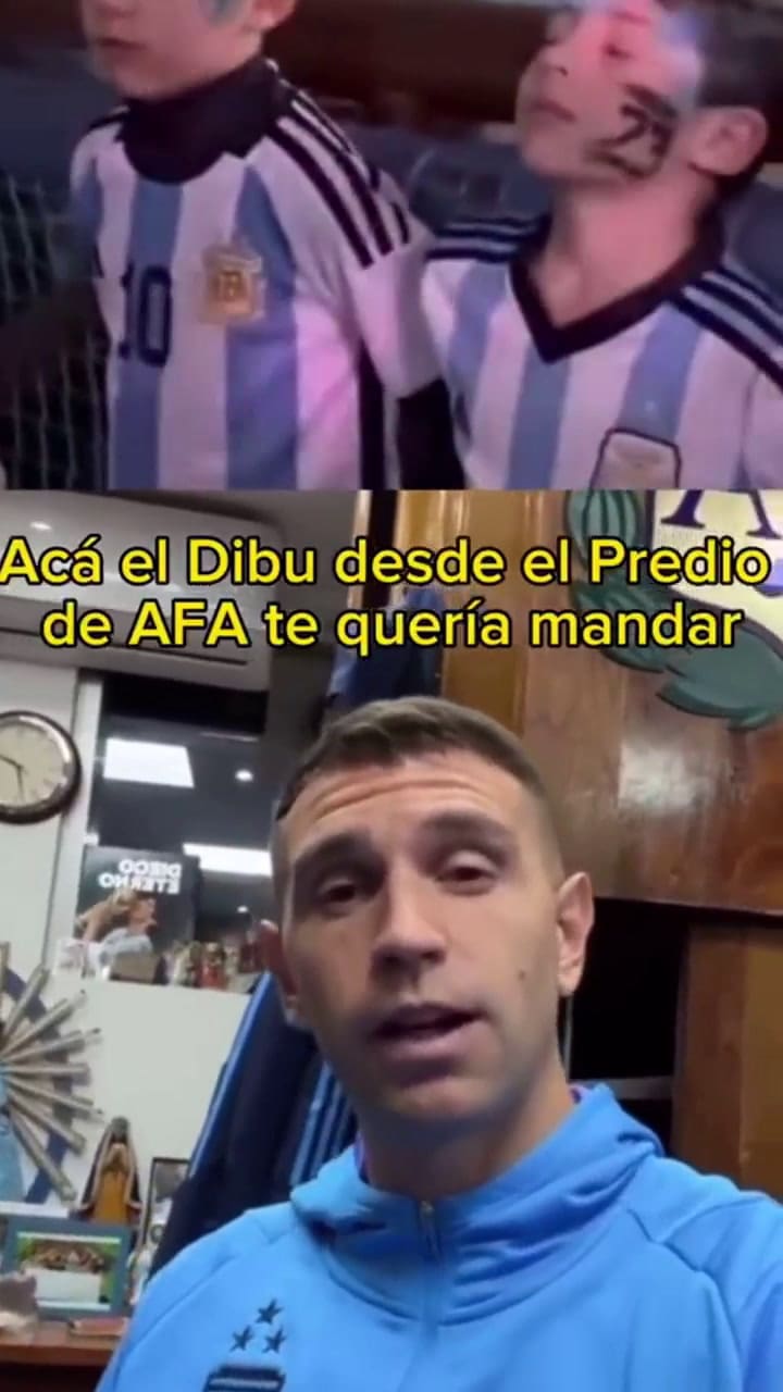 El Dibu Martínez sorprendió a un nene en su cumpleaños y su reacción se viralizó