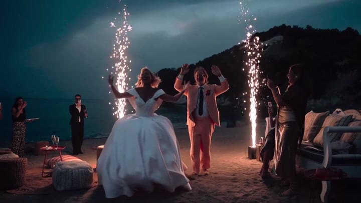 Así fue el casamiento de Celina Rucci y Federico Girardi