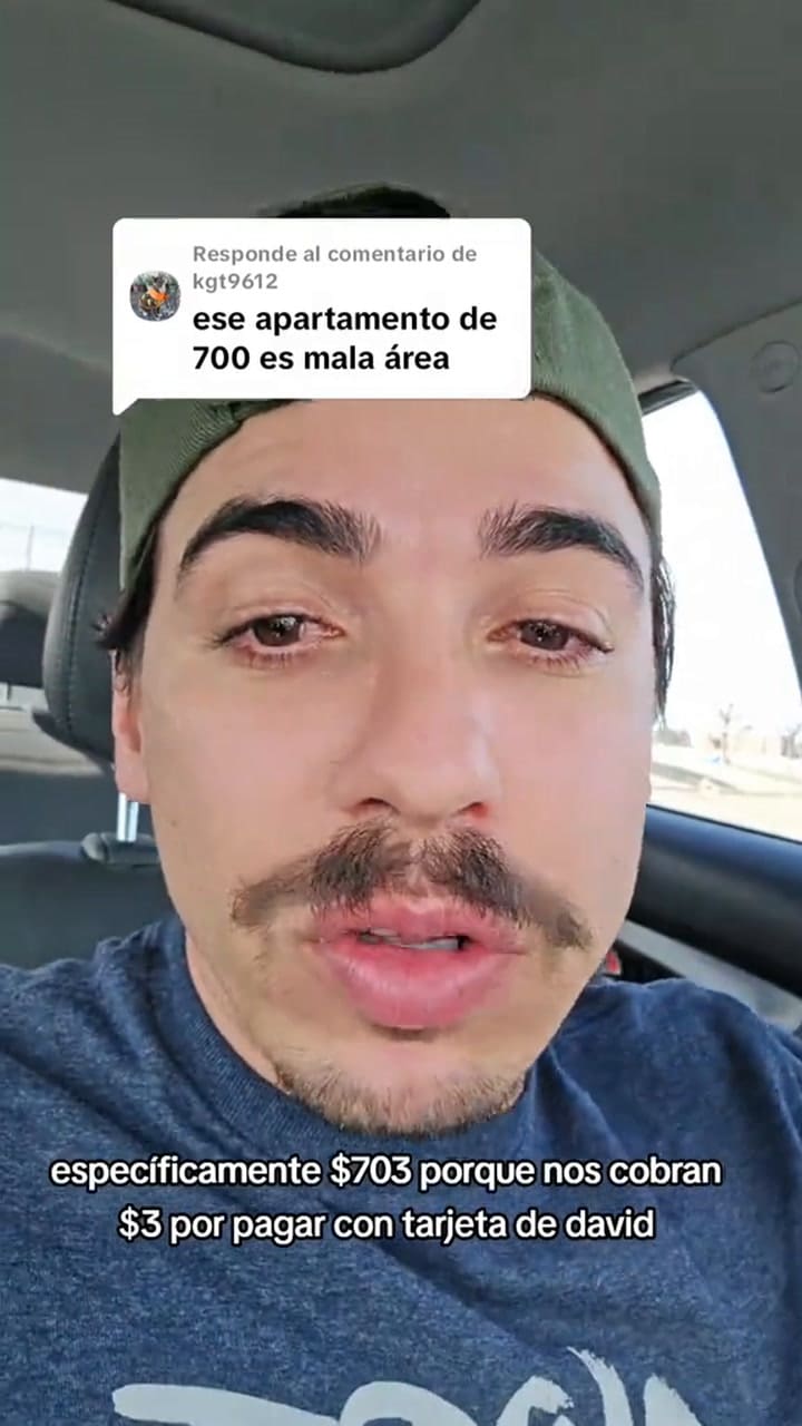 Viven en Texas y pagan US$700 de alquiler