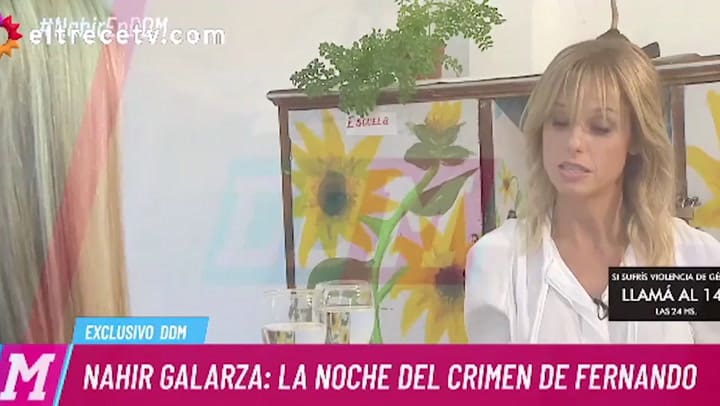 Nahir Galarza con Mariana Fabbiani Parte 1 - Fuente: El Trece