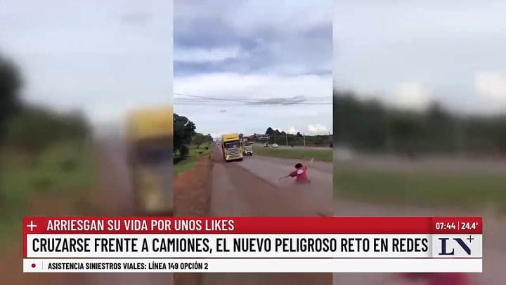 El riesgoso desafio viral en Paraguay