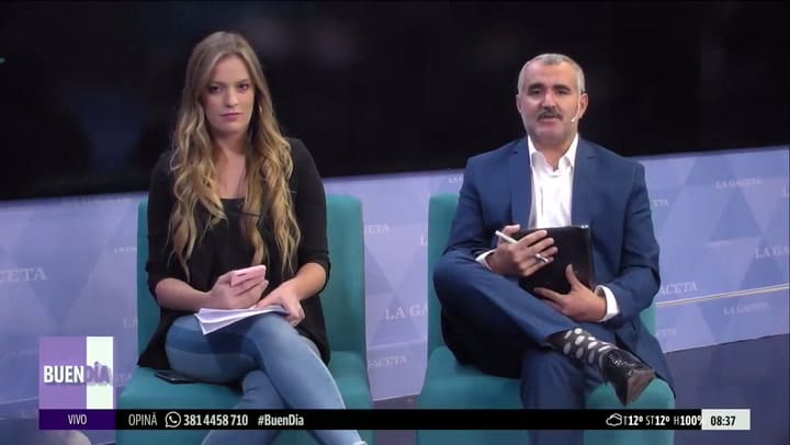 Los comentarios machistas y el maltrato de Alperovich a una periodista en vivo - Fuente: La Gaceta