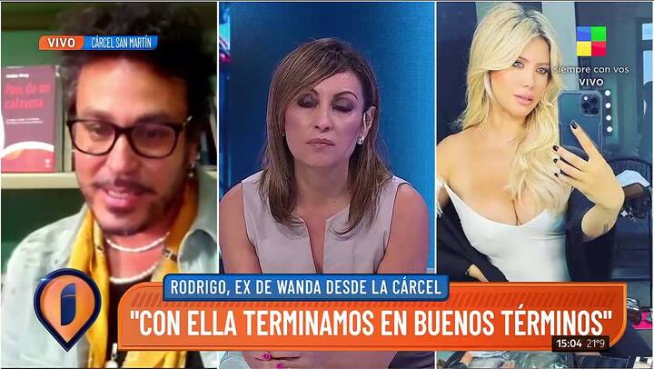 Tensión en Intrusos: entrevistaban al ex de Wanda Nara en la cárcel y lo obligaron a cortar el móvil