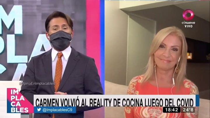 Carmen Barbieri habla de su recuperación