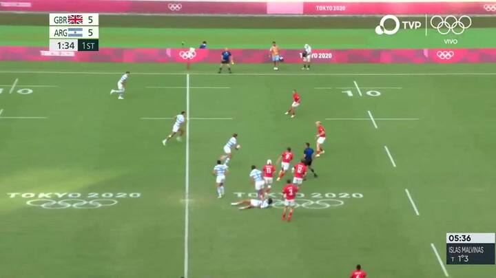 El segundo try argentino, de Moneta