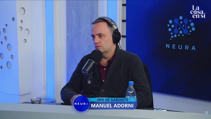 Adorni: "No pegamos con la Casa Rosada"
