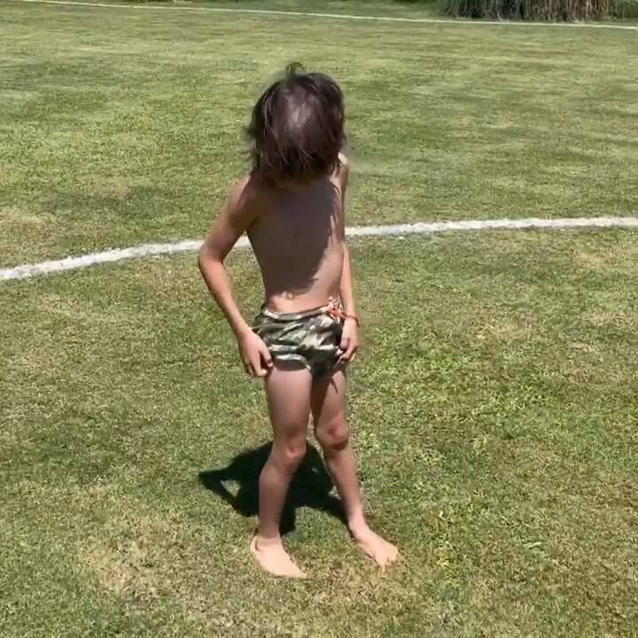 Tinelli en casa de Uruguay