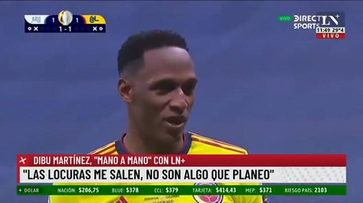 La segunda parte de la entrevista de Christian Martin con Emiliano 'Dibu' Martínez