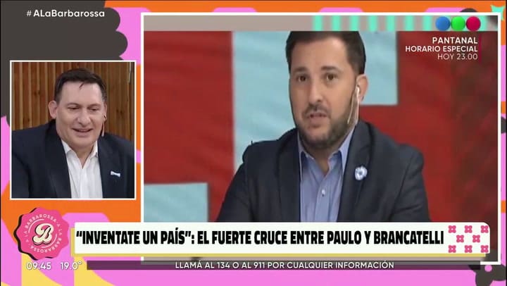 La palabra de Paulo Kablan tras el cruce con Brancatelli