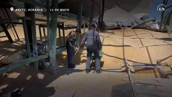 Silos bajo fuego ruso