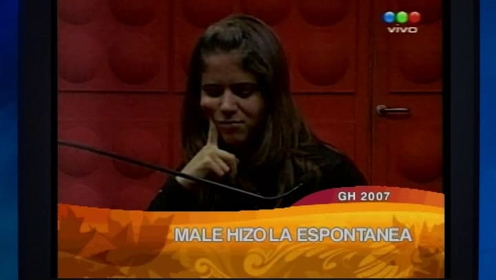 Marianela le hizo la espontánea a Diego