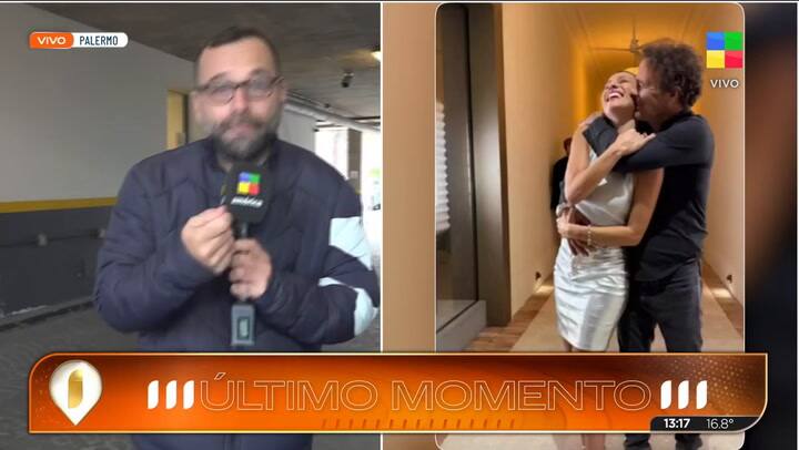 Pampita fue vista junto a Martín Pepa en Buenos Aires