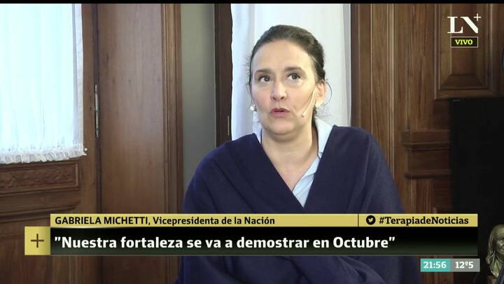 Gabriela Michetti sobre su padre: 'Todavía nos reconoce pero no es la misma persona que era'