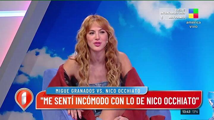 Flor Vigna habla de Nico Occhiato