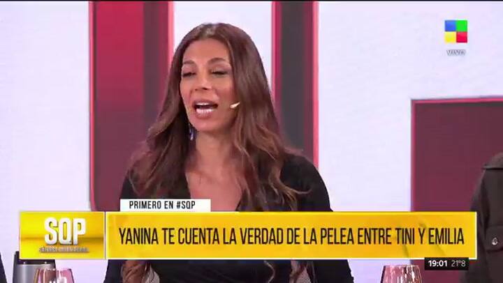 Yanina Latorre contó detalles del "unfollow" a Emilia Mernes