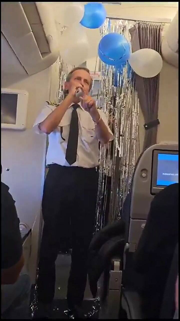El emotivo discurso del piloto de Aerolíneas Argentinas