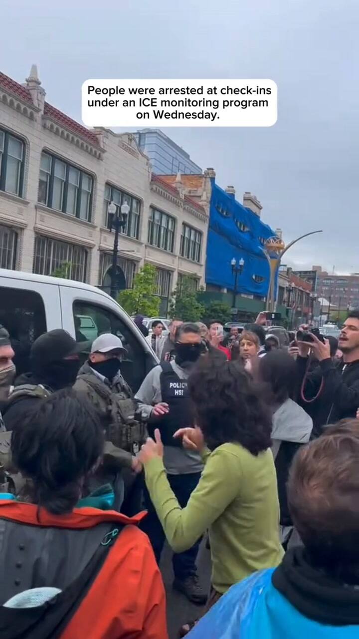 Reclamo Masivo Ante Detenciones Del ICE