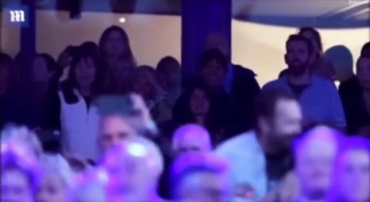 Tom Cruise fue captado en el concierto de los Rolling Stones, crédito: Daily Mail