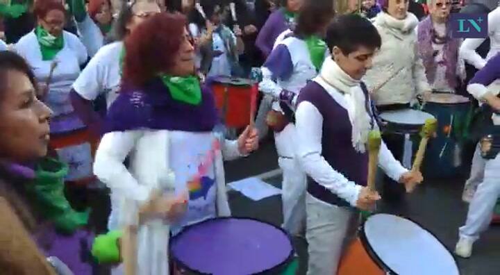 El pedido por el aborto legal, una de las principales consignas - Crédito: Fernando Massobrio