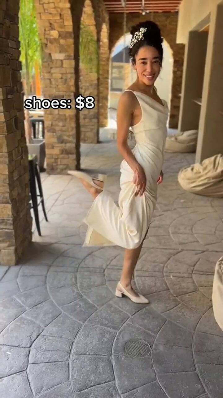 El increíble costo de un outfit de boda