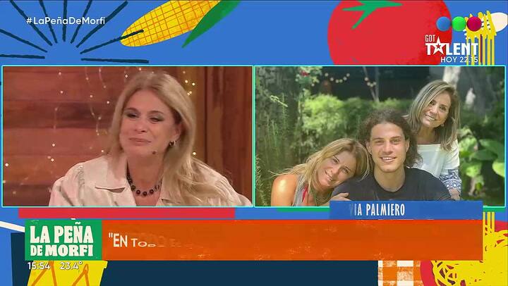 Flavia Palmiero se quebro en vivo al hablar de sus hijos que se fueron del pais