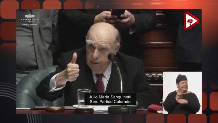 Sanguinetti: 'Desgraciadamente ha habido muchos fundamentalismos aún en la vida democrática'