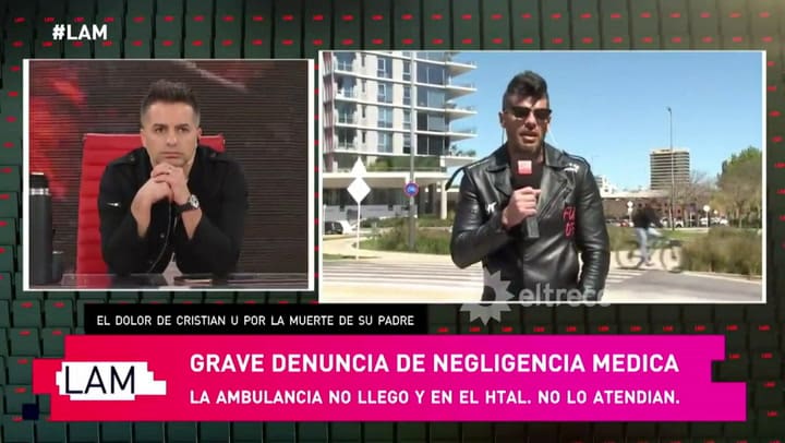 El desgarrador testimonio de Cristian U sobre la muerte de su padre: 'Nadie vino a socorrerme'