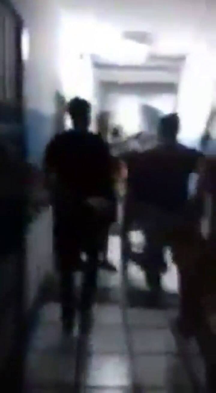 Venezuela: los presos políticos en el Sebin toman los pasillos de El Helicoide - Fuente: Twitter